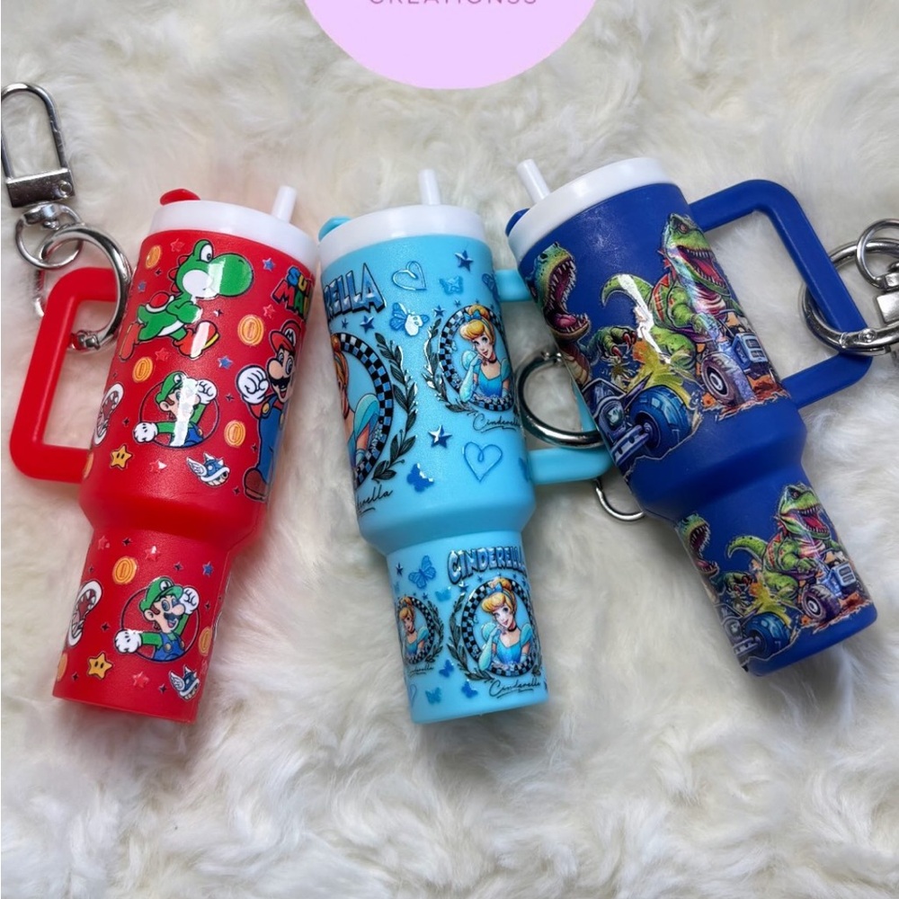 Mini Tumbler Keychains